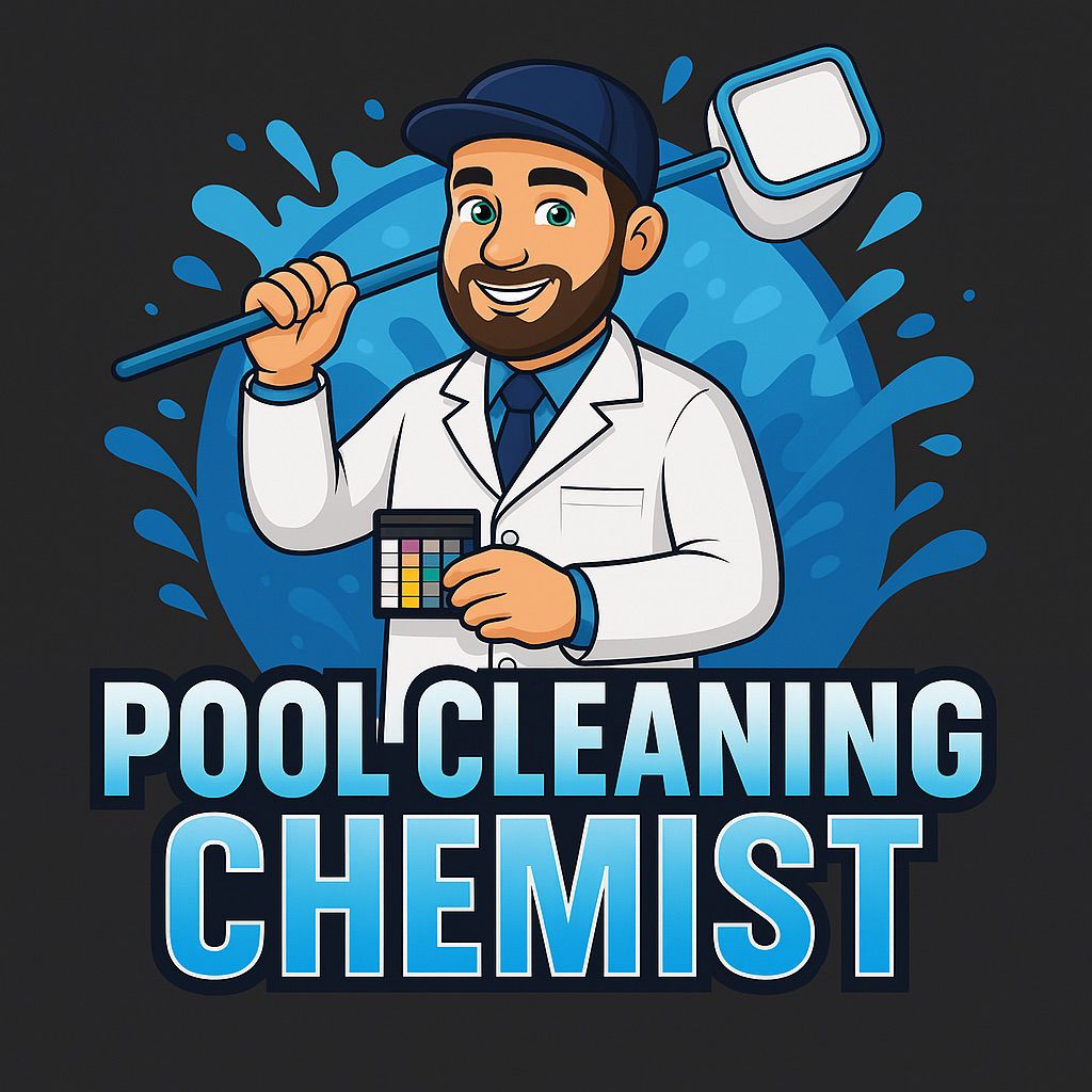 Pool Cleaning Chemist Logo